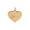 12 Pack: Charmalong™ 14K Gold-Plated Pavé Heart Charm by Bead Landing™